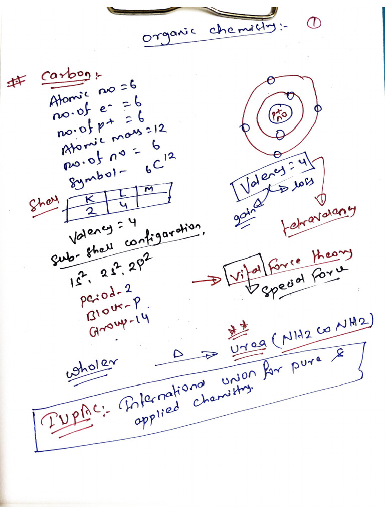Hydrocarbon Chemistry Class Notes | PDF