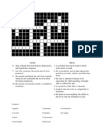 Social S. Crossword