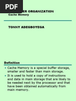 Computer Organization: Cache Memory