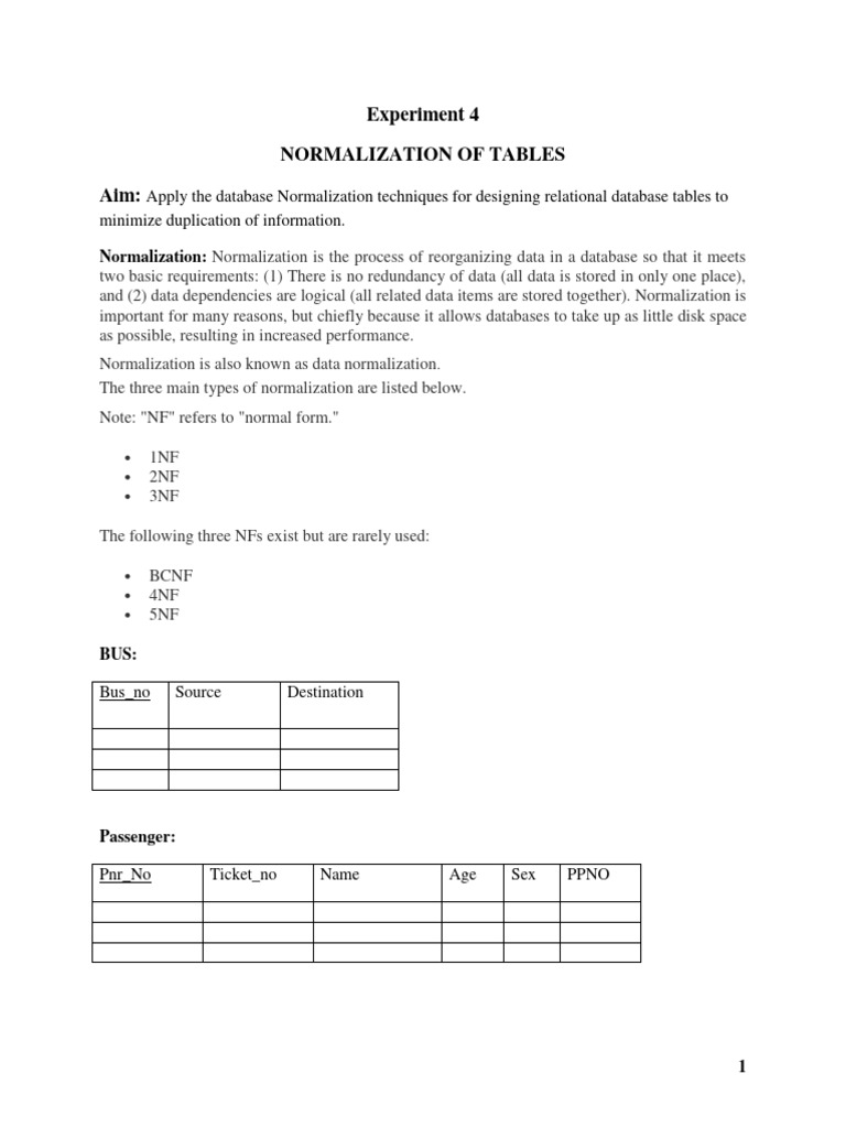 Database Normalization Techniques | PDF | Databases | Computer Science