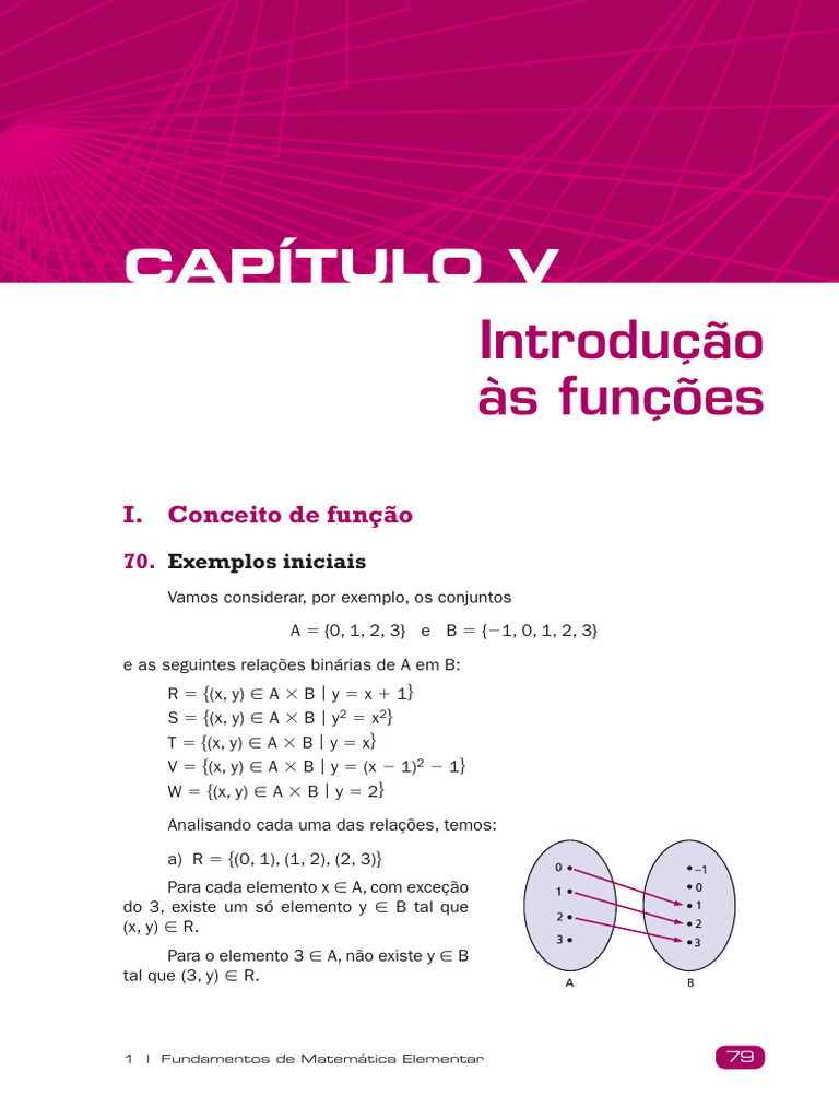 Introdução às Funções Matemáticas | PDF | Função (Matemática) | Domínio ...