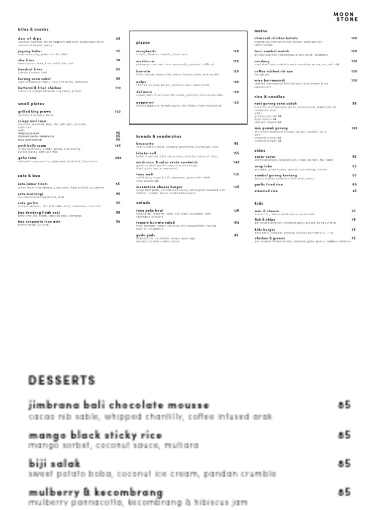 Moonstone1 0 pdf western cuisine cuisine