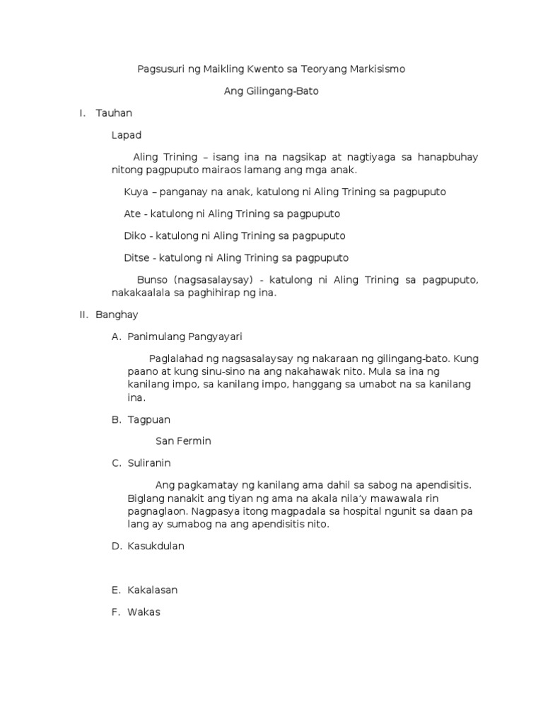 Project in Filipino | PDF
