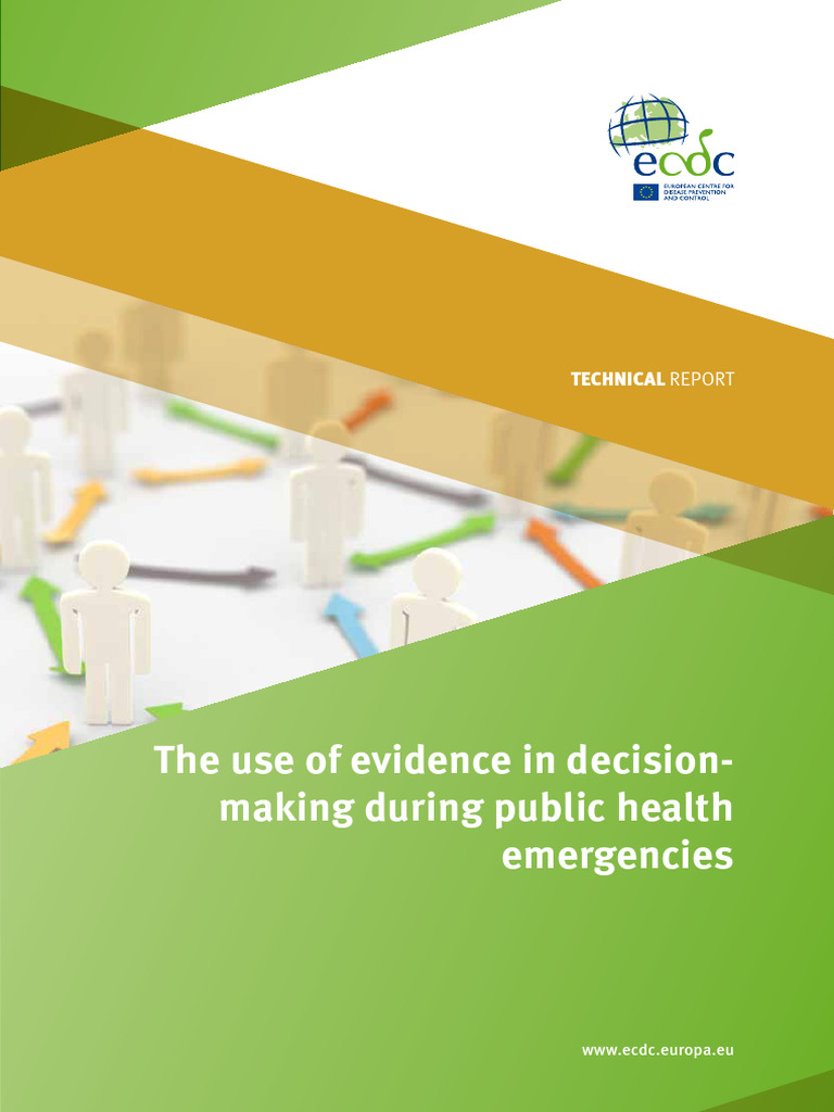 Use of Evidence in Decision Making During Public Health Emergencies - 0 ...