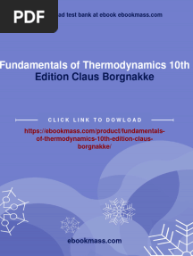 (PDF Download) Fundamentals of Thermodynamics 10th Edition Claus Borgnakke Fulll Chapter