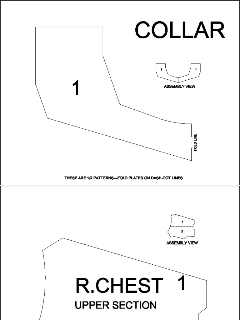 Drakes Legacy Armor Templates V 1 | PDF