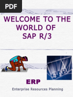 Welcome To The World of Sap R/3