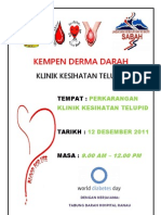 Poster Kempen Derma Darah
