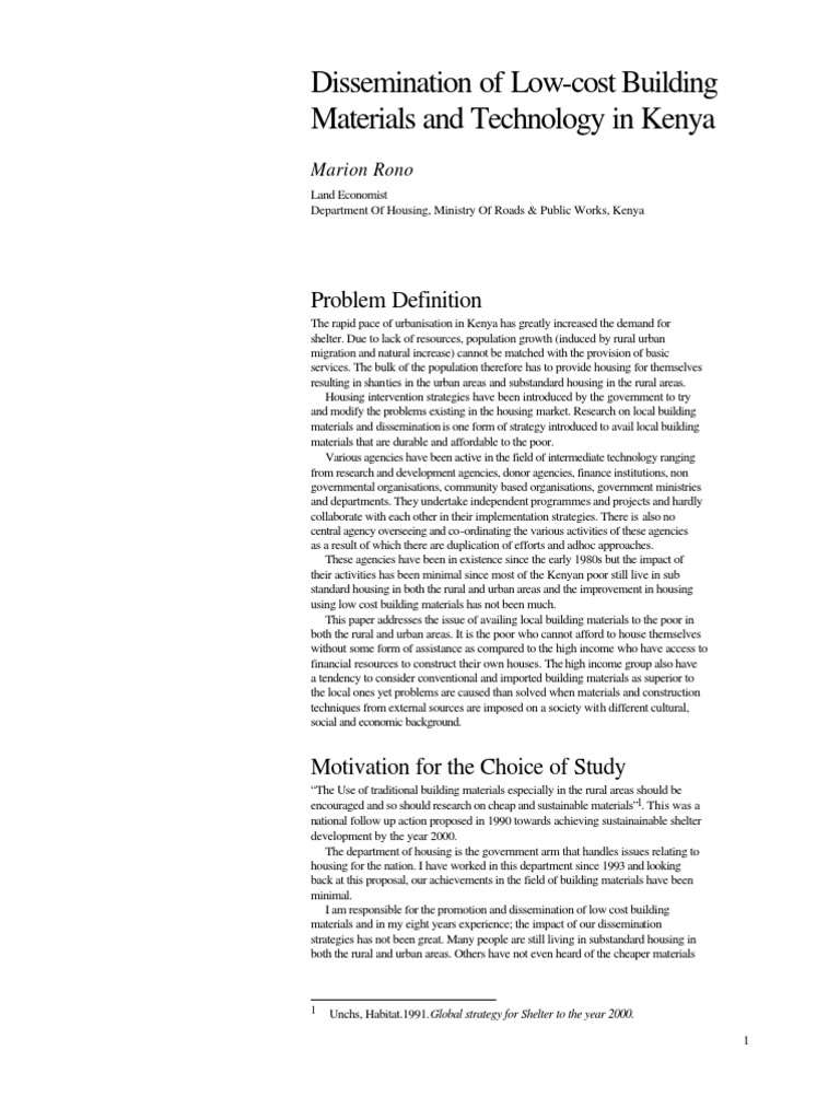 dissemination-of-low-cost-building-materials-in-kenya-pdf-building
