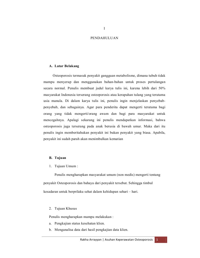 Askep Osteoporosis Askep Osteoporosis