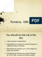 Roménia, 1989