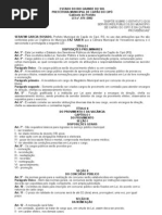 Regime Jurídico Capão do Cipó