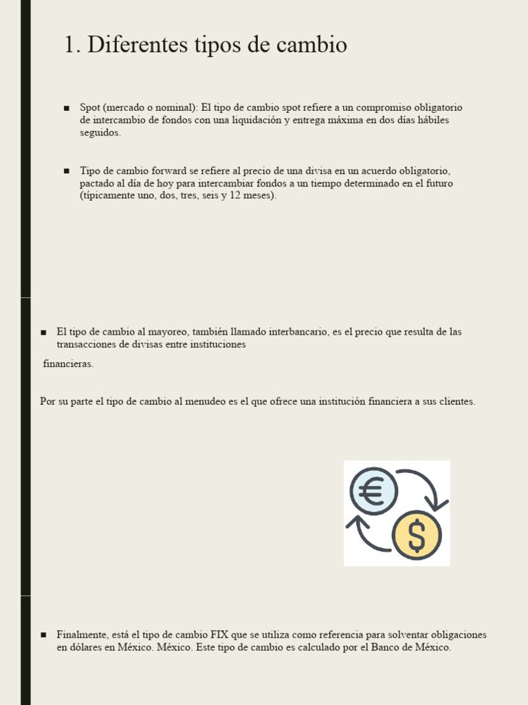 Presentacion Tema 1 Macro | PDF | Tipo de cambio | Moneda