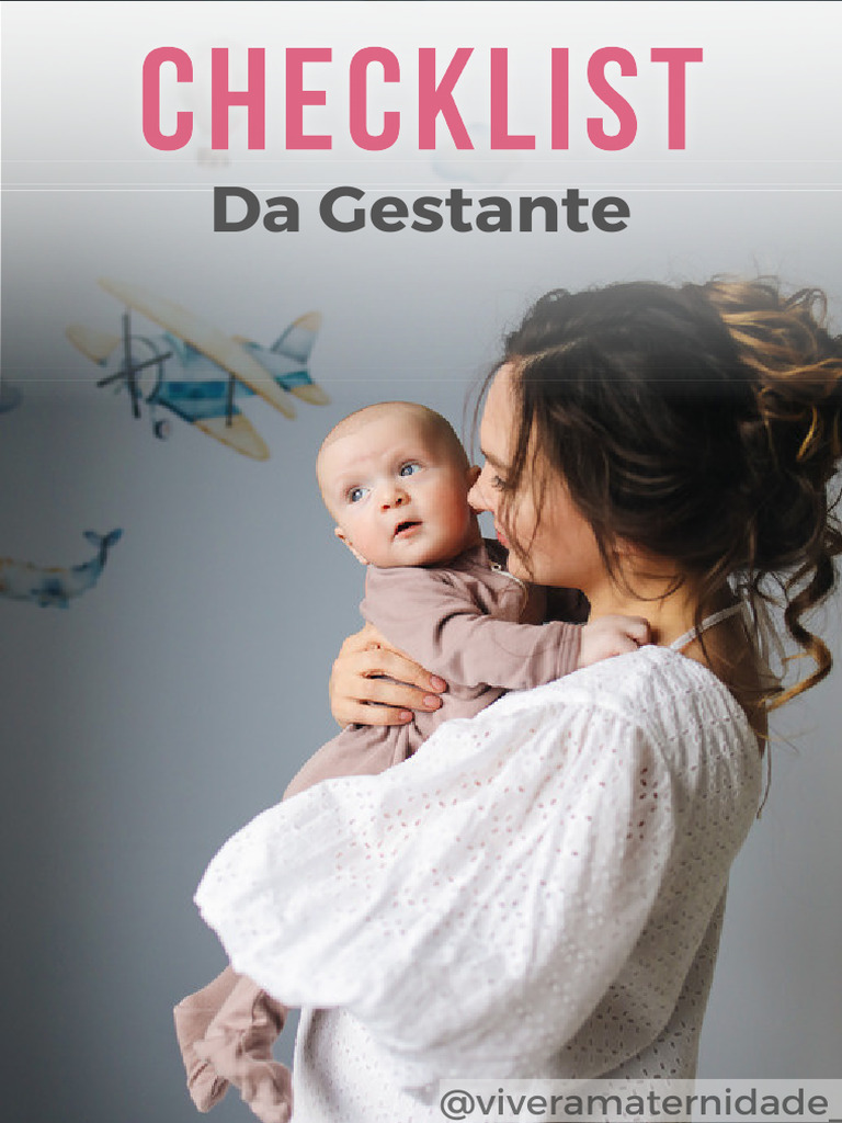 Checklist Da Gestante (Rosa) | PDF | Gravidez | Parto