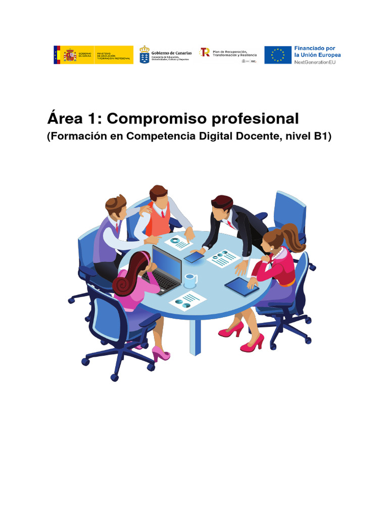 Area 1 - Compromiso Profesional - B1 - 28 - 03 - 23 | PDF | Blog | Maestros