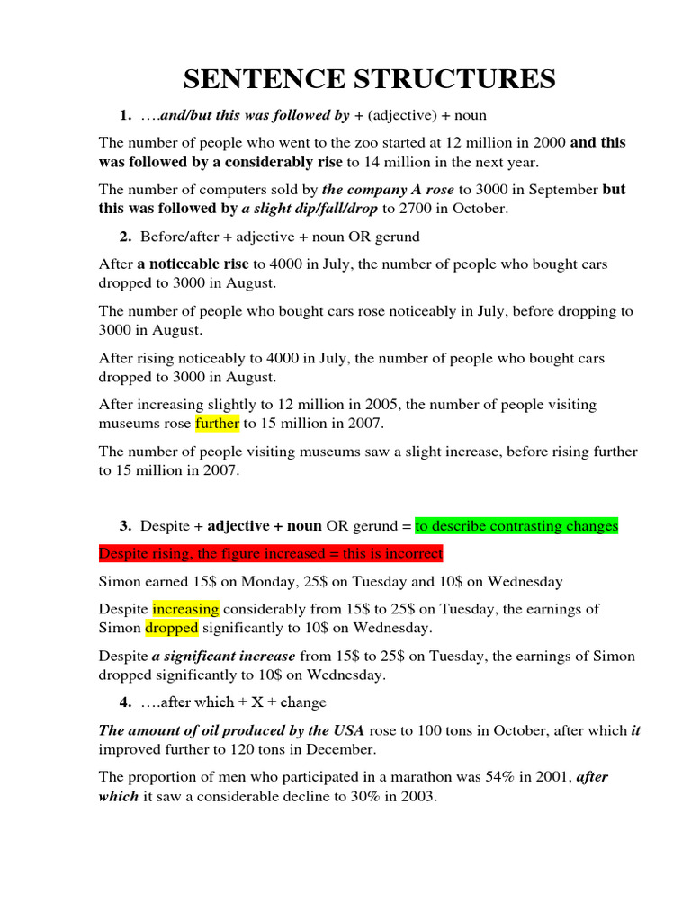 Top 10 Band 9.0 Sentence Structures | PDF | Language Families | Languages