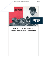 TORNO MECANICO - Hecho Con Piezas Corrientes - Mi Mecánica Popular