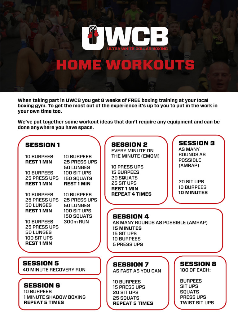 Home Workouts | PDF