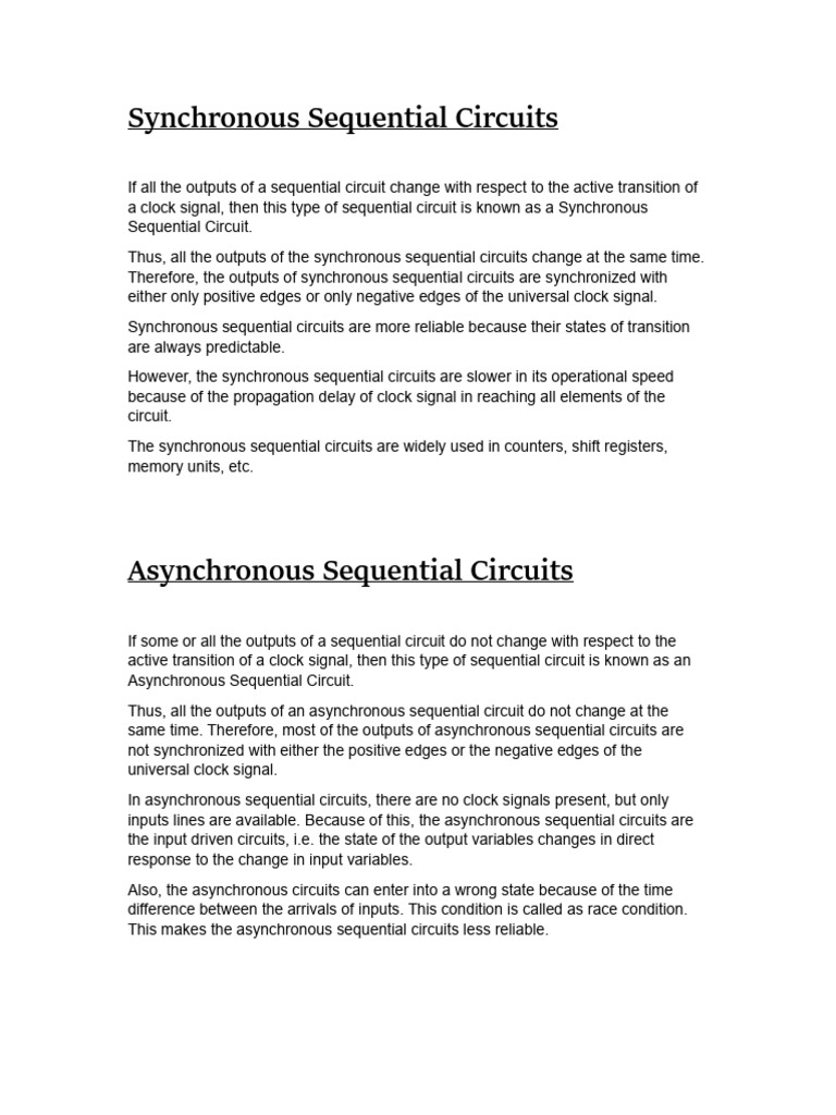 De Unit 4 Notes Pdf Electronic Circuits Digital Electronics