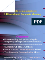 2... Corporate Communications A Dimension of Corporate Meaning