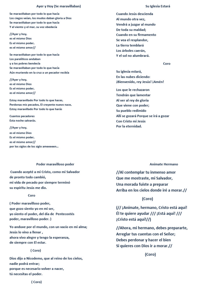 Ayer y Hoy | PDF | Cristo (título) | Jesús, image size:768x1024