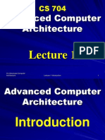 VU-Advanced Computer Architecture Lecture 1-Introduction 1