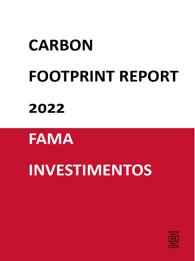 FAMA 2022 Carbon Footprint Analysis | PDF | Carbon Footprint | Climate ...