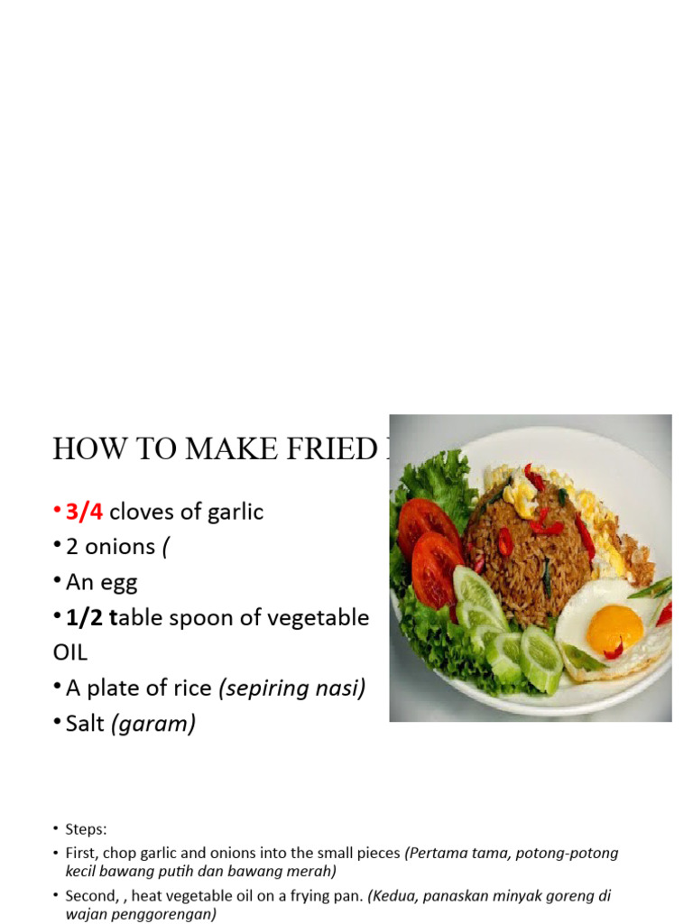 Presentation 1 | PDF | Cooking, Food & Wine