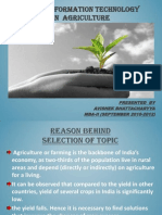 Project On Use of It in Agriculture