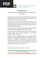 V ABSTENÇÂO RC 27 PLANO DE ACTIVIDADES ORÃAMENTO PLANO PLURIANUAL DE INVESTIMENTOS E MAPA DE PESSOAL PARA 2012 - CMB _2_
