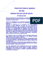 Guía completa para la administración de una pequeña granja de gallos de pelea