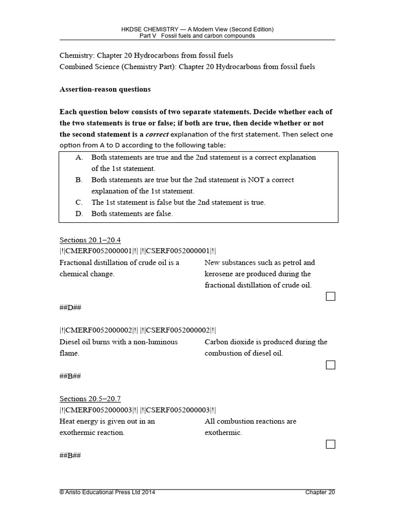 Chapter 20 assertion reason questions pdf combustion diesel fuel