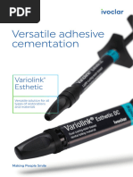 Variolink N Cementation Protocol | PDF | Dentistry Branches | Materials