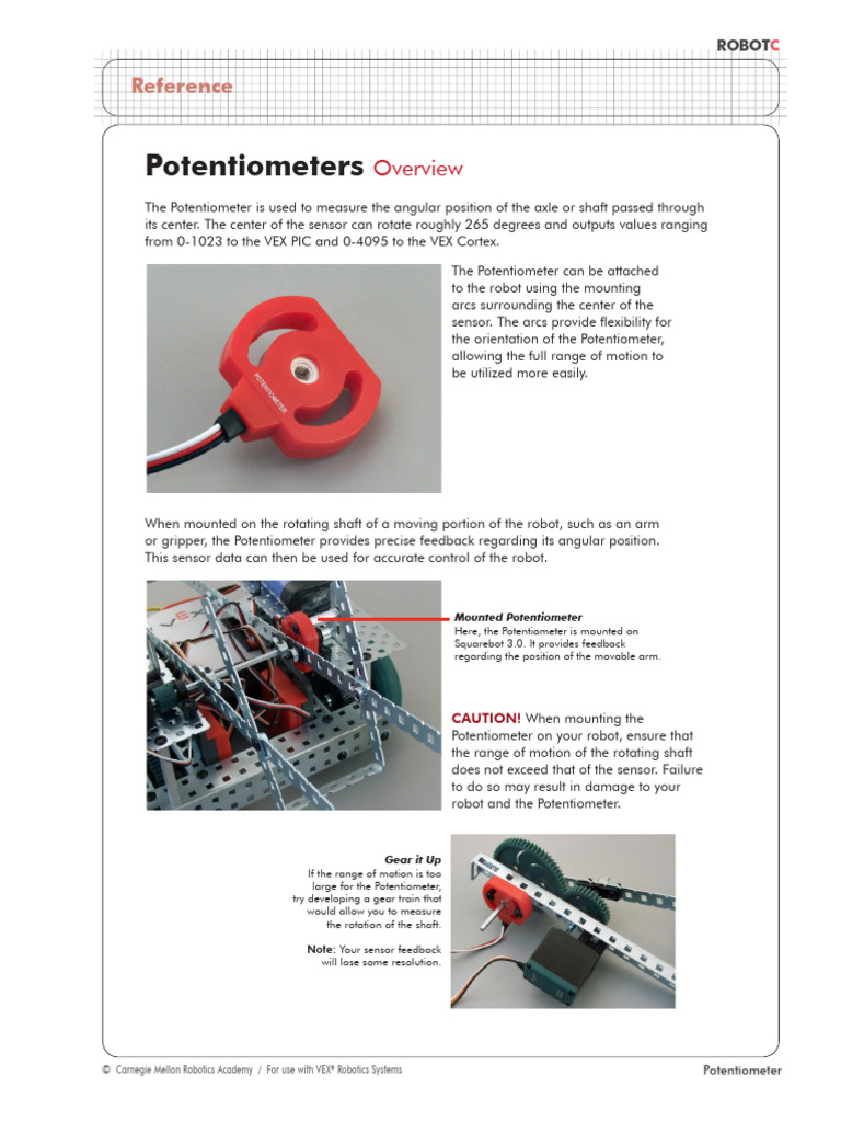 HP - Pot | PDF | Robotics | Computer Engineering