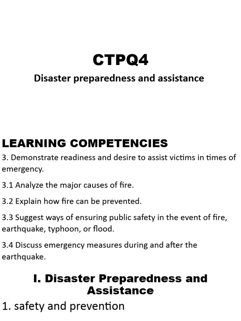 Disaster Preparedness Guide | PDF | Emergency Management | Emergency