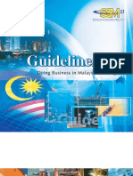 Guidelines Doing Business in Malaysia