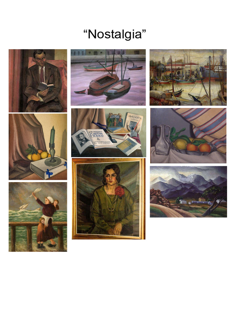 "Explorando la Nostalgia en el Arte" | PDF | Sonido | Nostalgia