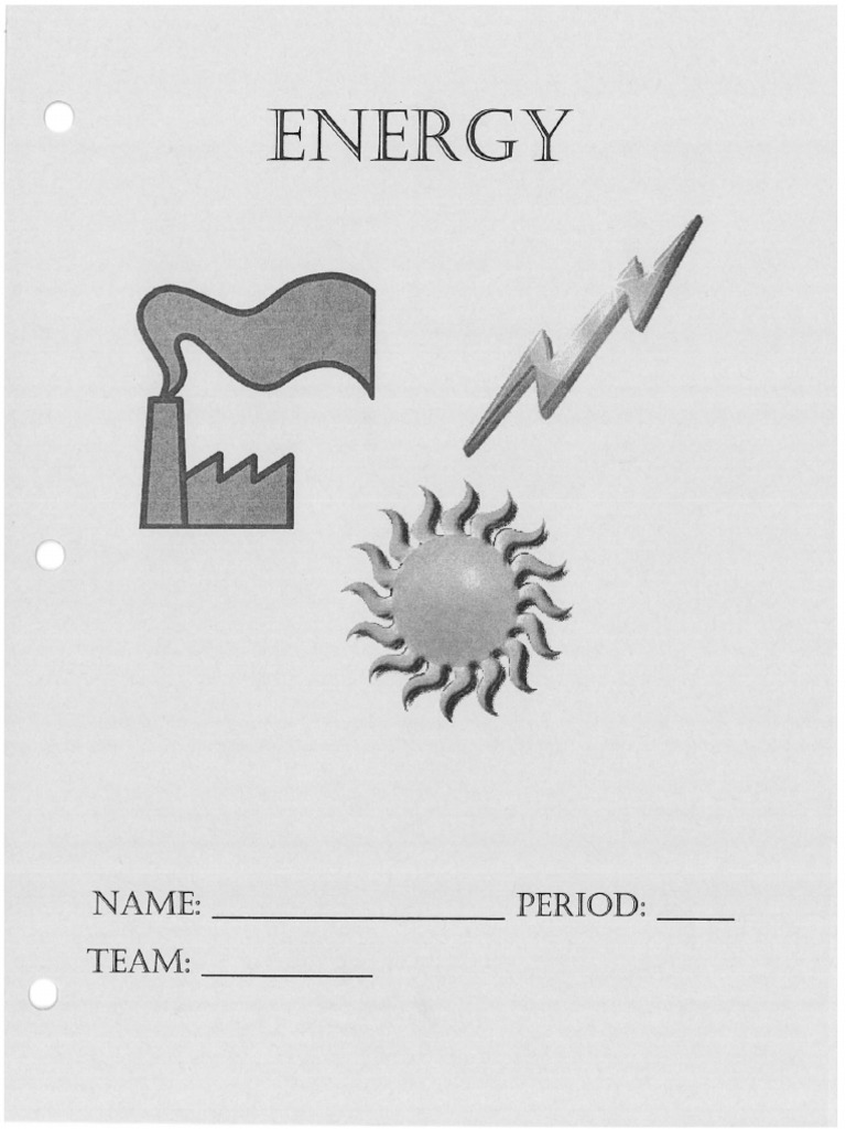 Energy Packet 1 | PDF