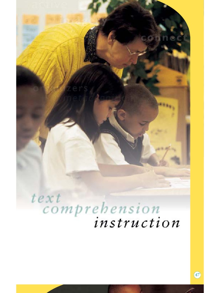 Put Reading First - Reading Comprehension | PDF | Reading Comprehension ...