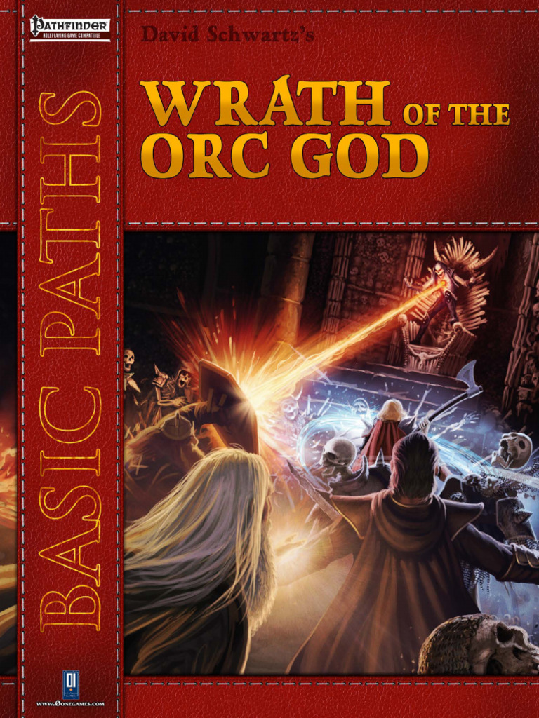 Basic Paths - Wrath of The Orc God | PDF | Dwarf (Dungeons & Dragons)