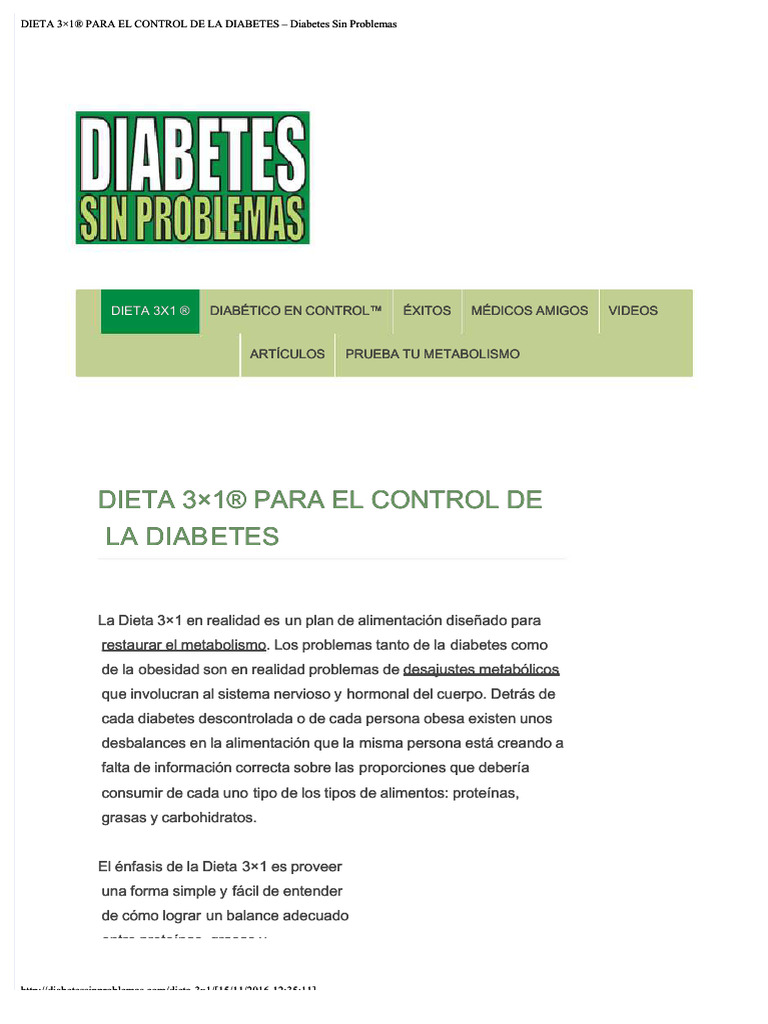 2dieta 3X1 - Frank Suarez | PDF | Dieta | Diabetes