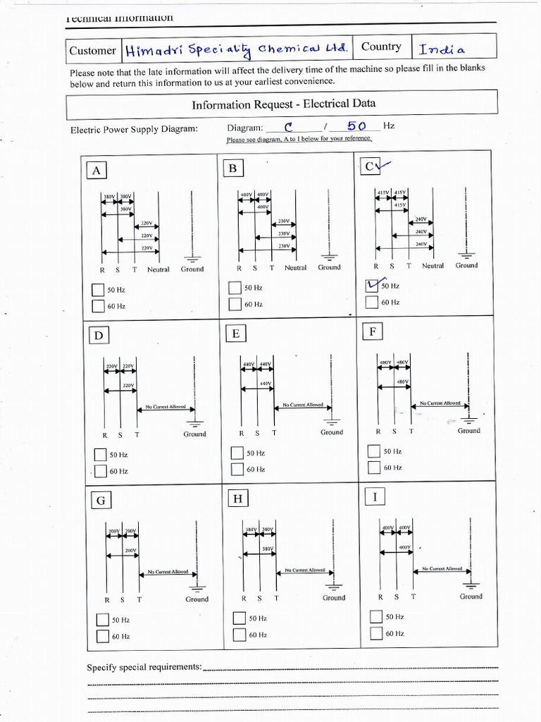 Electric Diagram | PDF