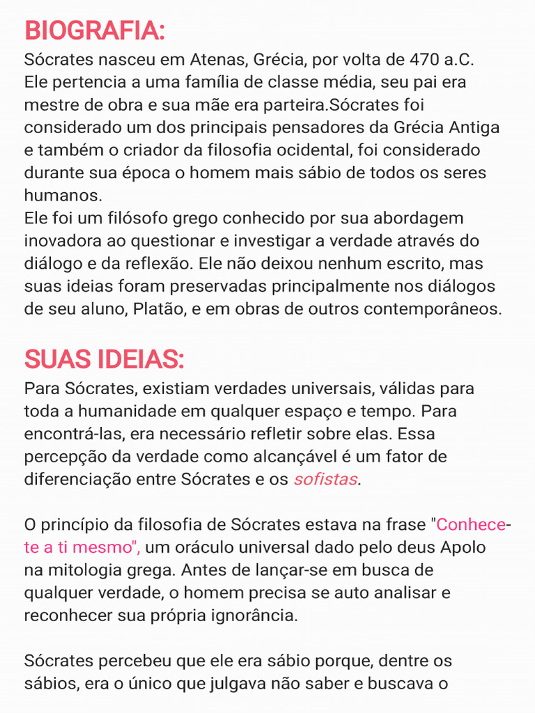SÓCRATES | PDF