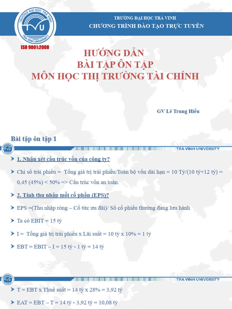 Bai Tap On Tap | PDF