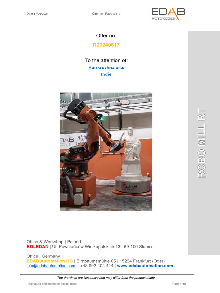 Industrial Robotics Proposal | PDF | 3 D Computer Graphics | Machining