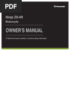 Kawasaki ZXR400-L Manual Supplement | PDF