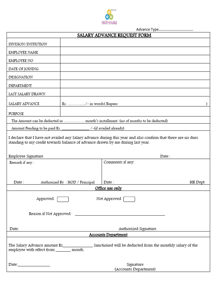 Co Op Salary Advance