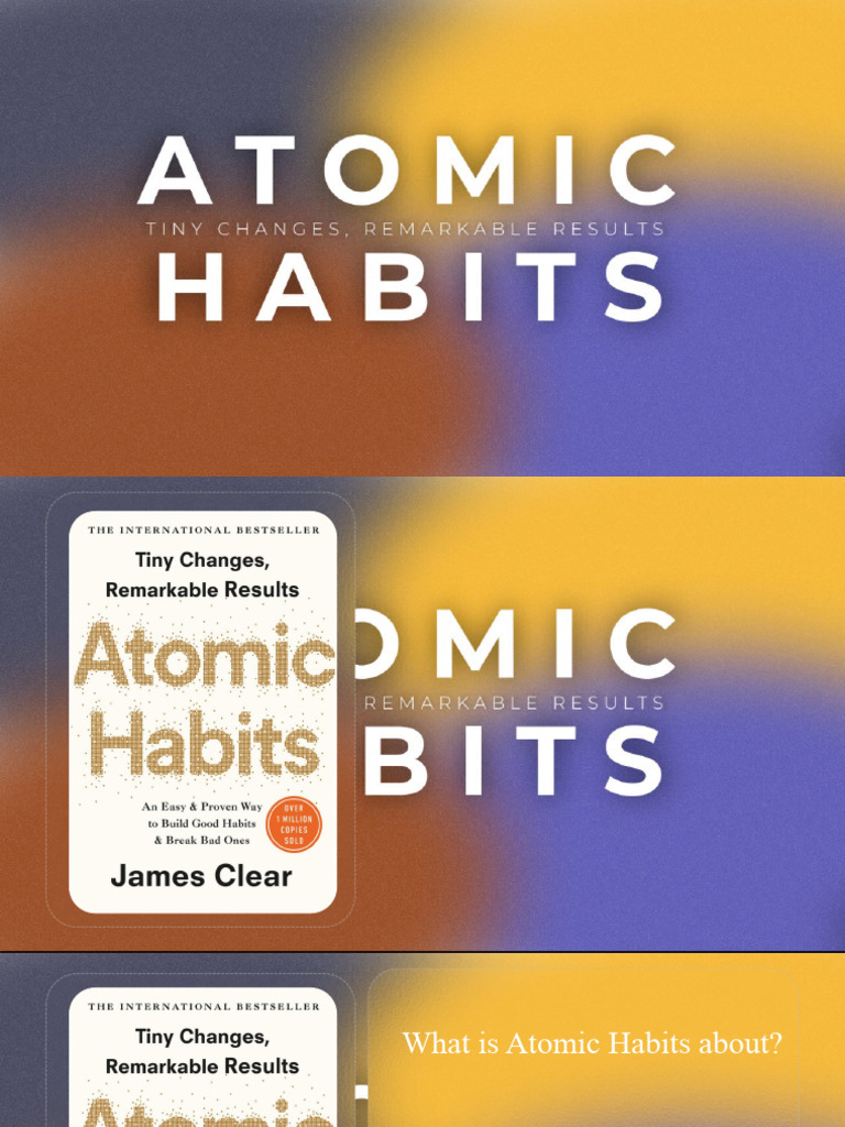 Atomic Habits, The Essentials | PDF