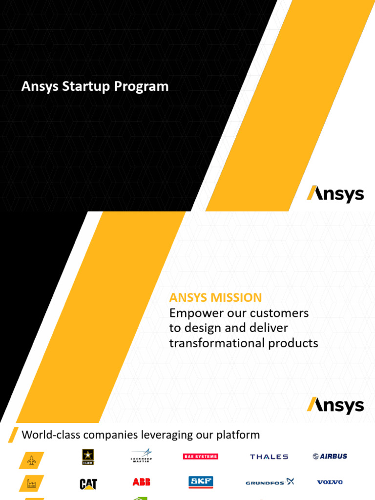 Ansys Startup Program | PDF | Simulation