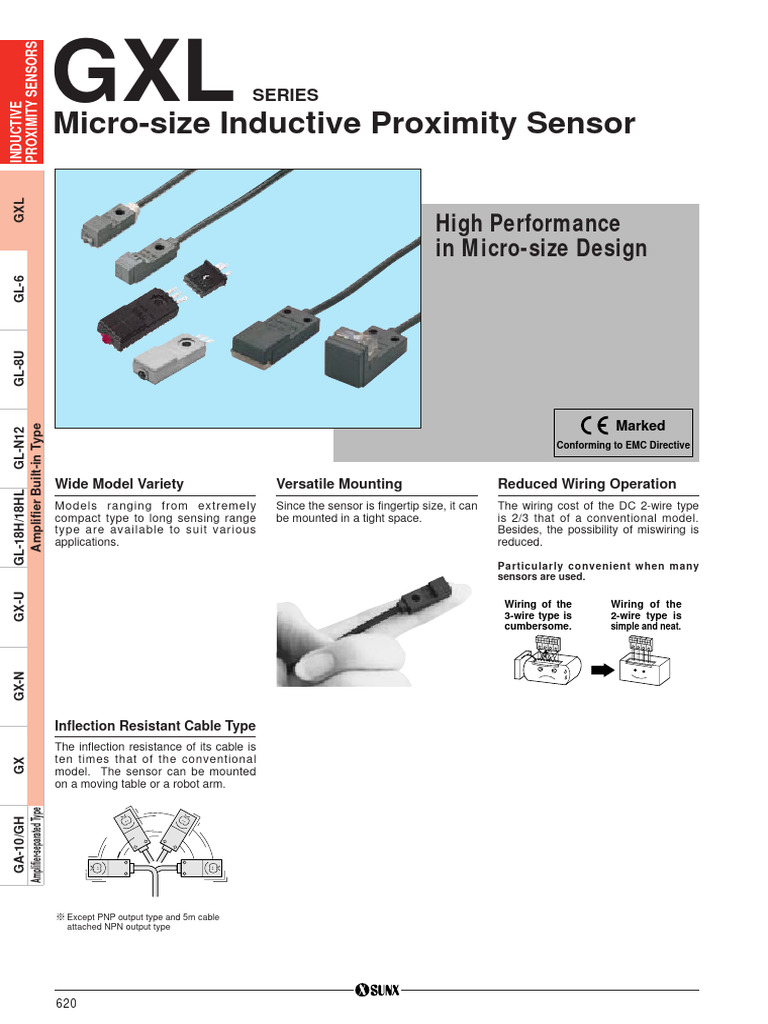Micro Inductive Proximity Sensors Guide | PDF | Bipolar Junction ...